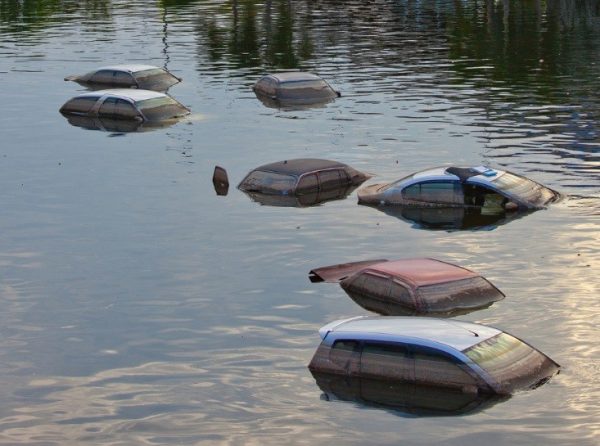 Florida Flooded Cars