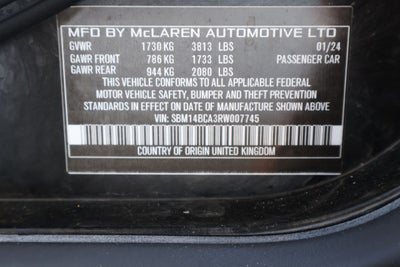 2024 McLaren 750S Spider