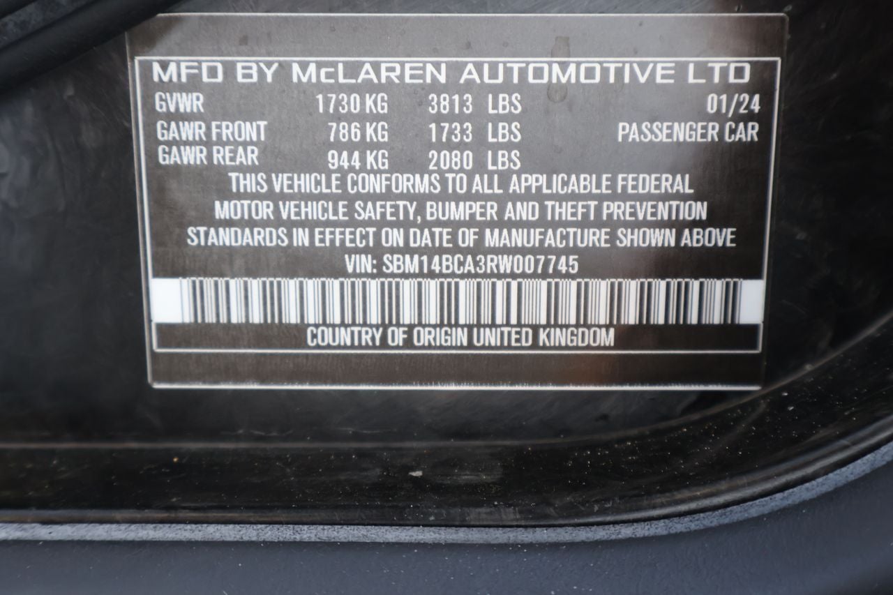 2024 McLaren 750S Spider