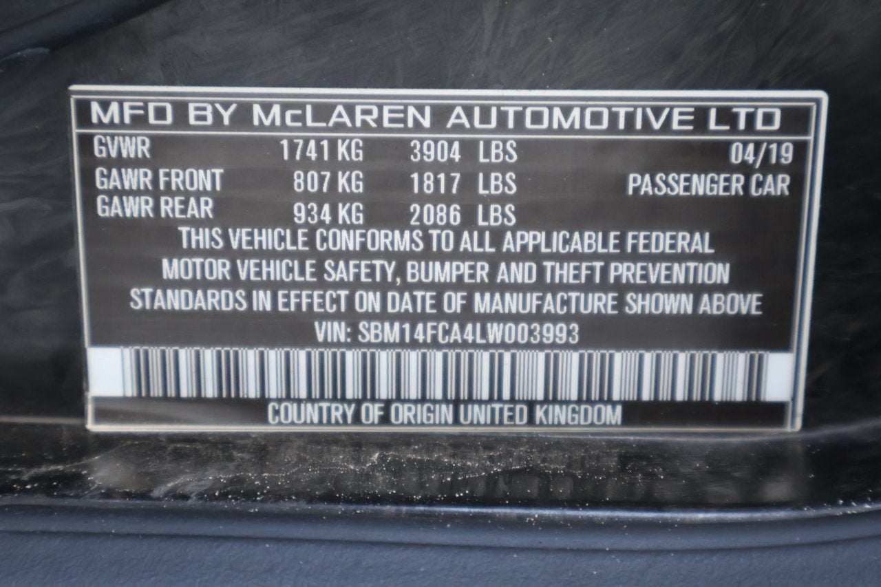 2020 McLaren 720S Base