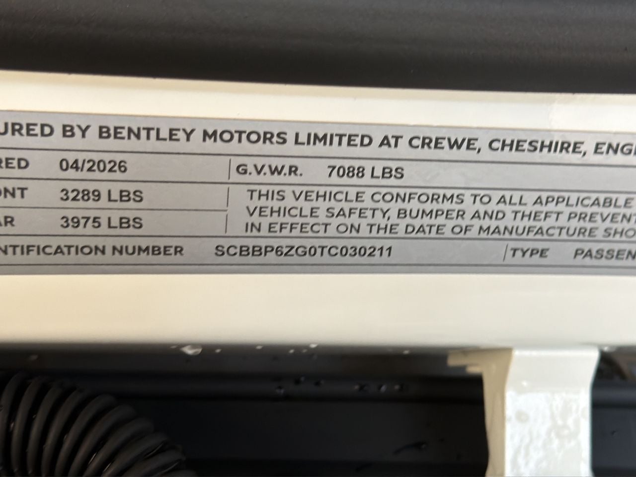 2026 Bentley Flying Spur V8