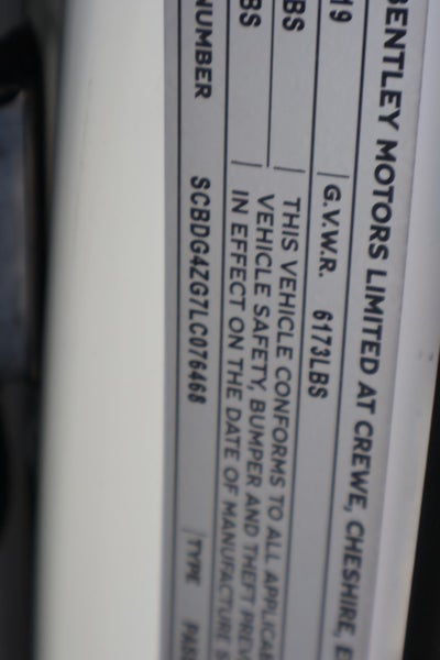 2020 Bentley Continental GT V8