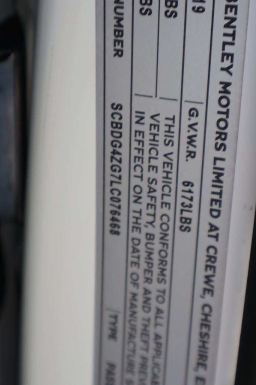 2020 Bentley Continental GT V8