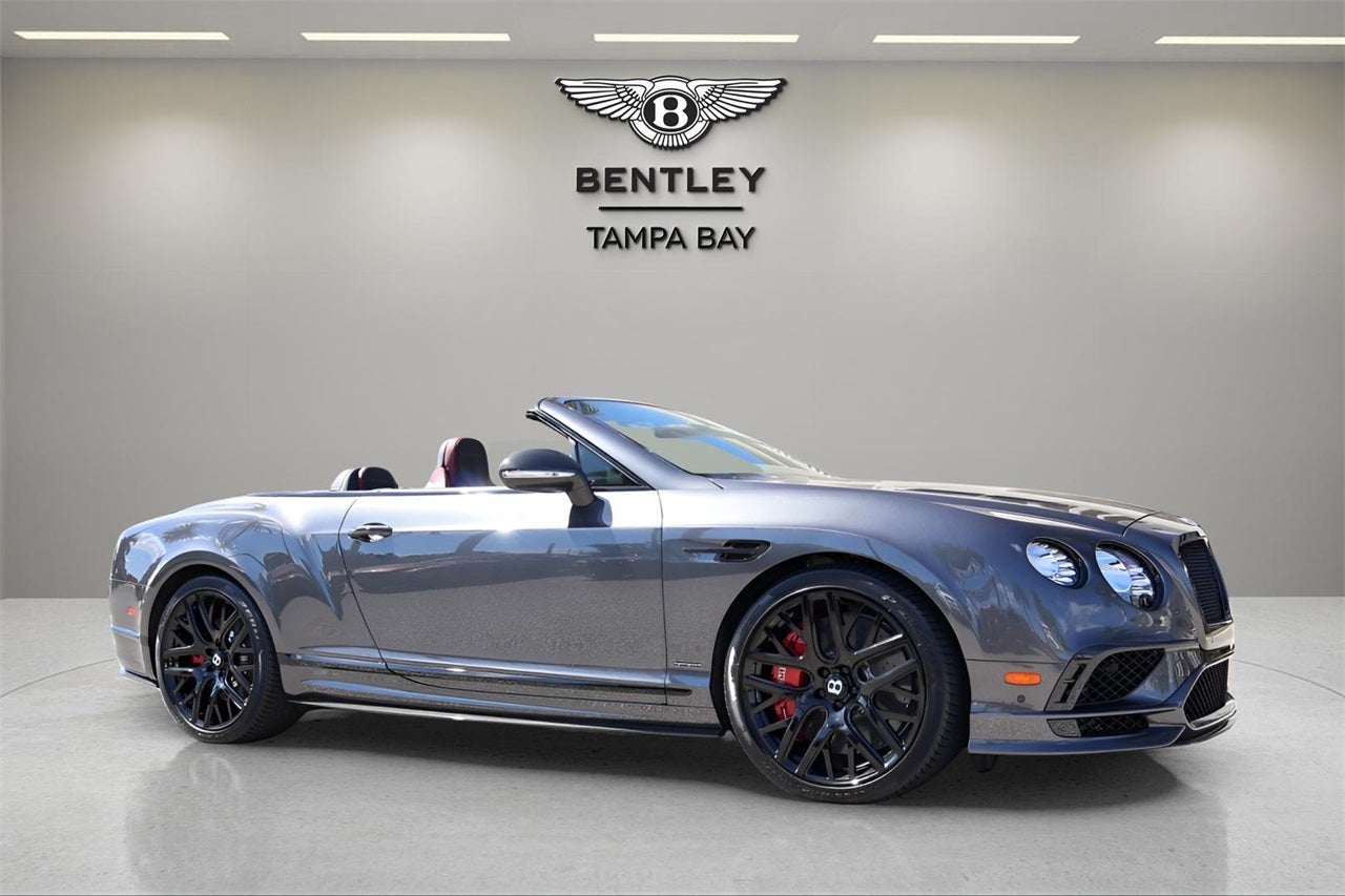 2018 Bentley Continental Supersports GT Supersports