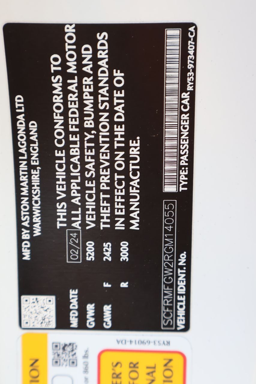 2024 Aston Martin DB12 Volante