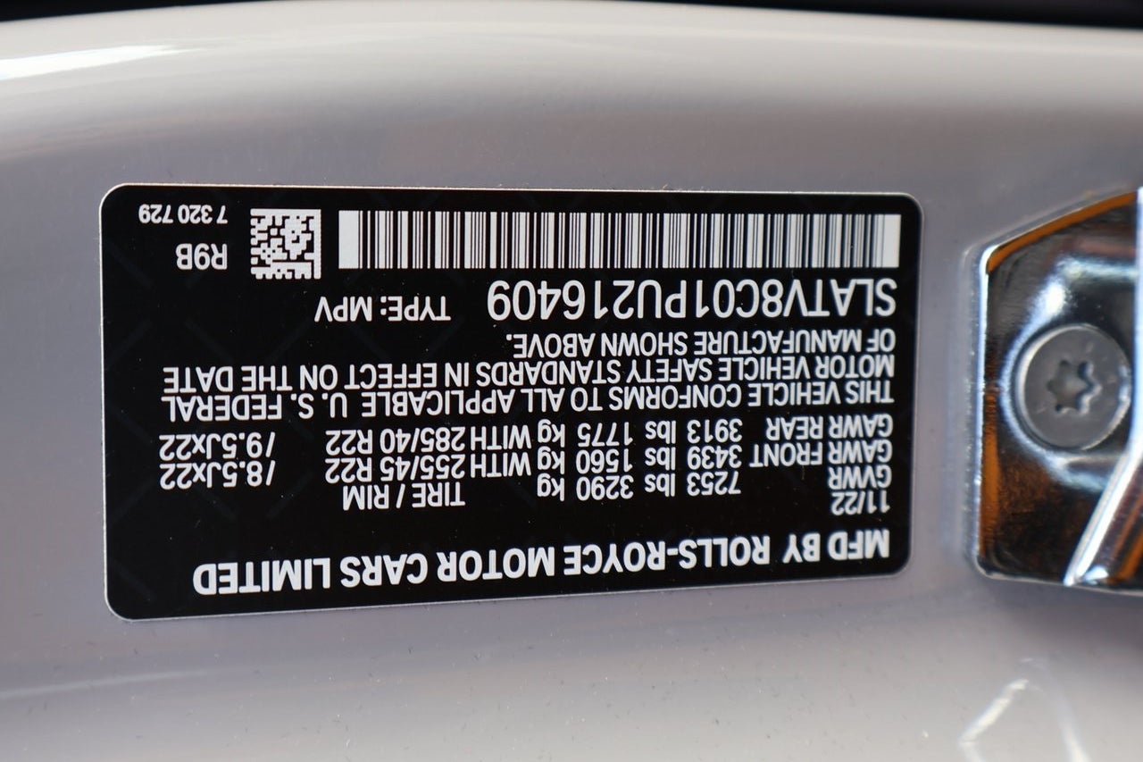 2023 Rolls-Royce Cullinan Black Badge