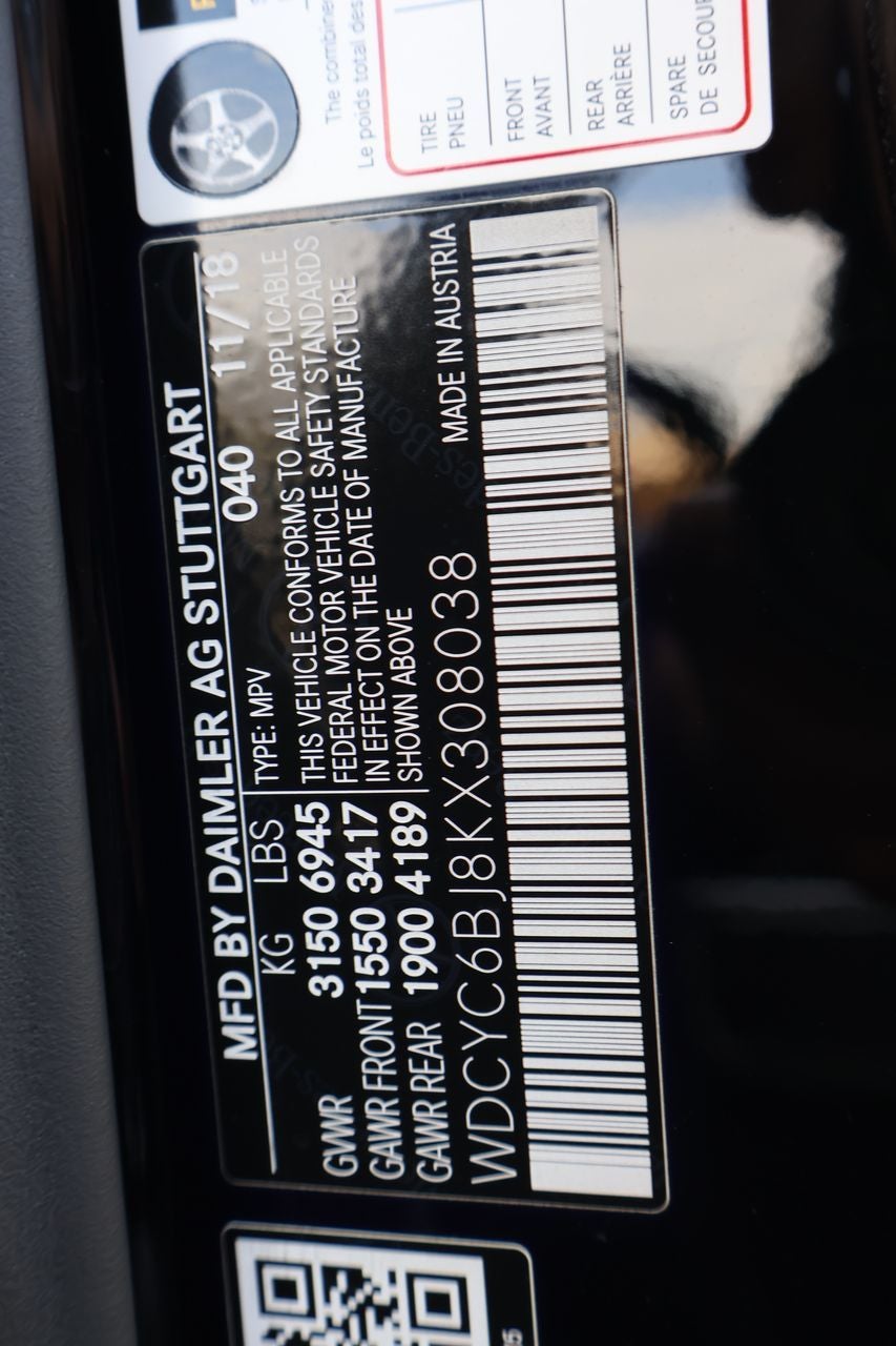 2019 Mercedes-Benz G-Class G 550 4MATIC®