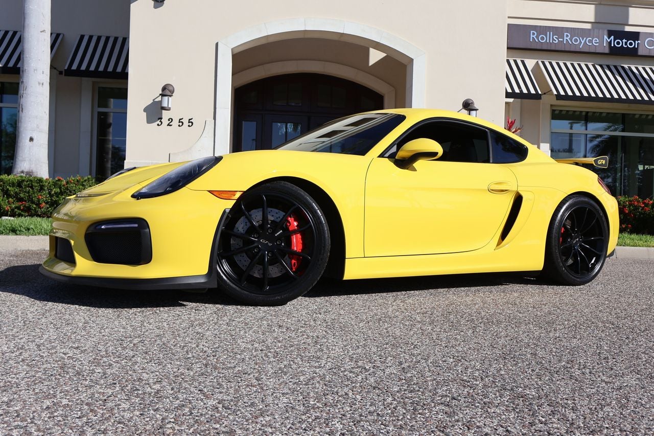 2016 Porsche Cayman GT4