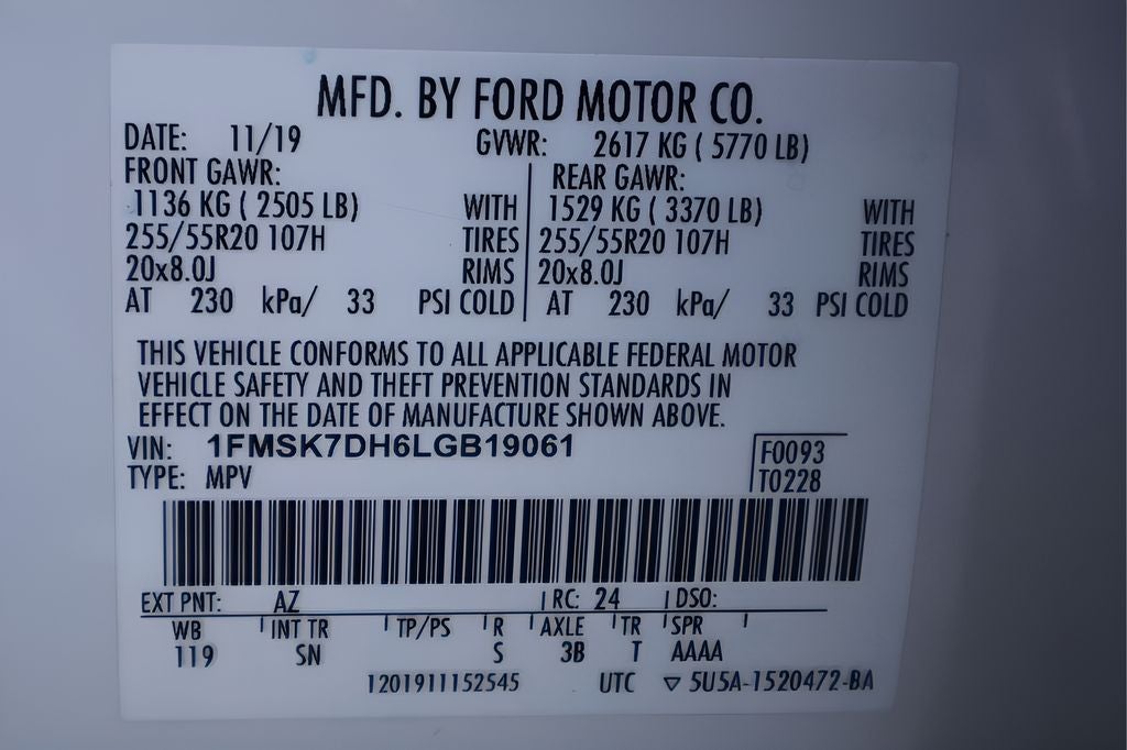 2020 Ford Explorer XLT