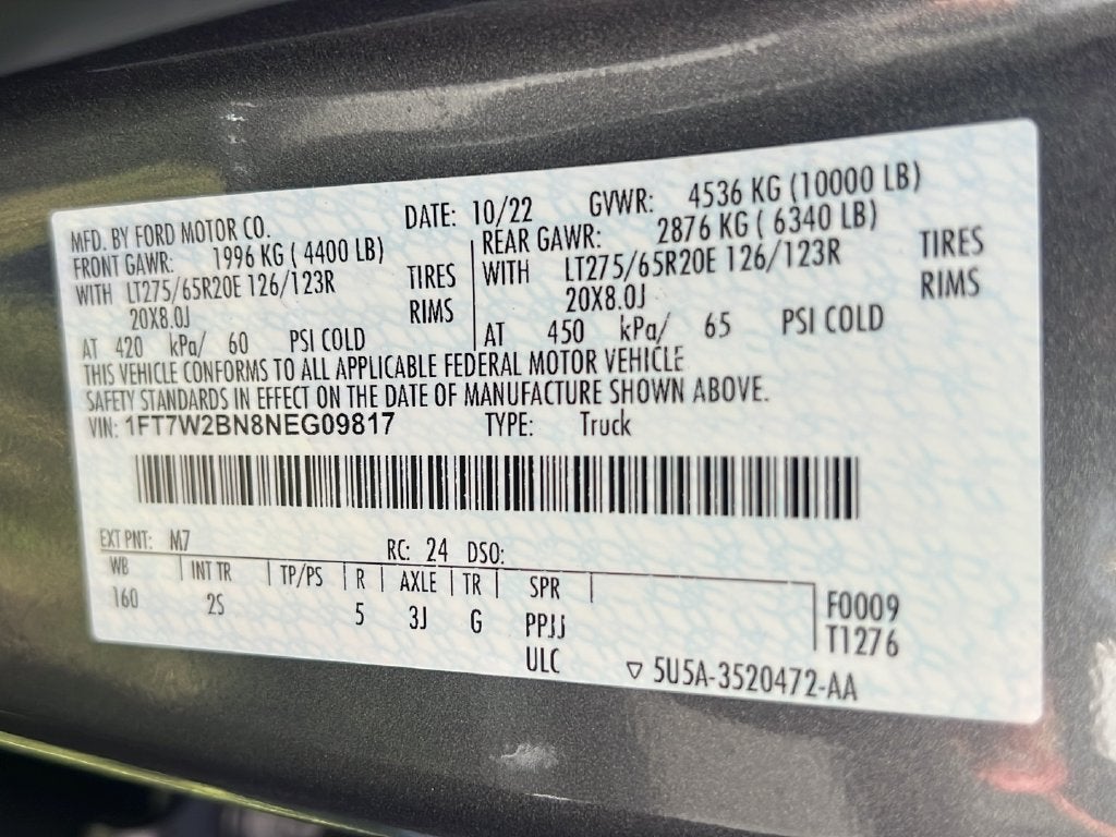 2022 Ford F-250SD XLT
