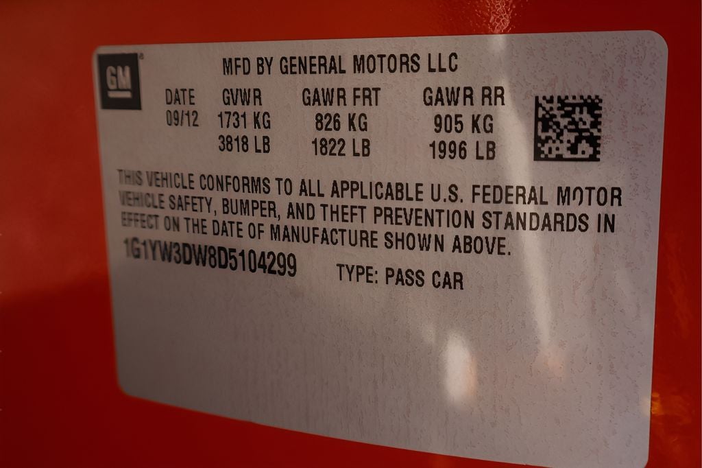 2013 Chevrolet Corvette Grand Sport 3LT