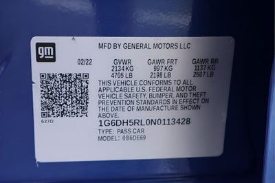 2022 Cadillac CT4 V-Series