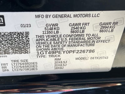 2023 GMC Sierra 2500HD AT4