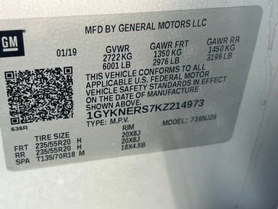 2019 Cadillac XT5 Premium Luxury