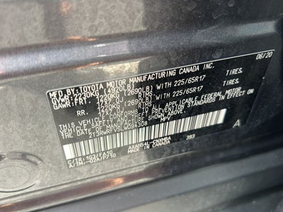 2020 Toyota RAV4 Hybrid XLE