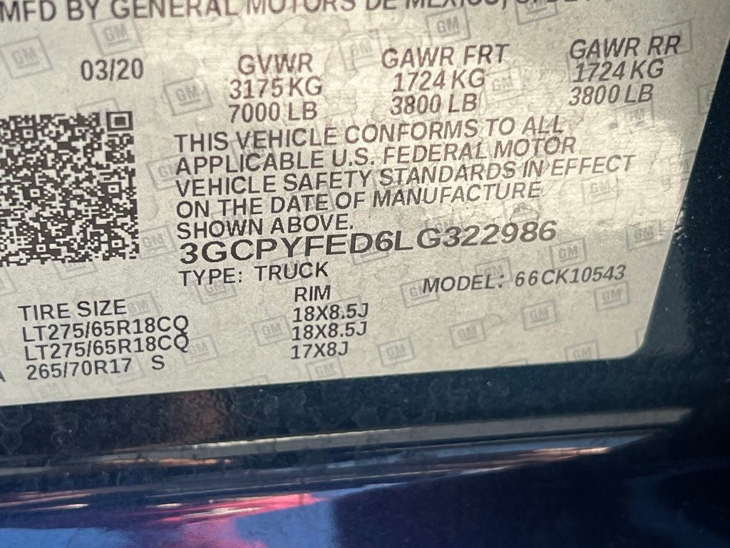 2020 Chevrolet Silverado 1500 LT Trail Boss