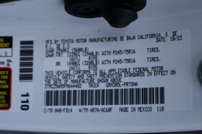 2023 Toyota Tacoma SR V6