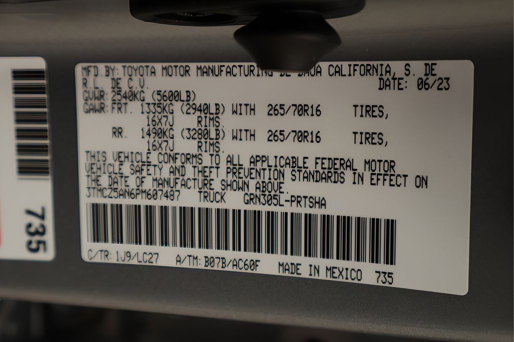 2023 Toyota Tacoma TRD Off-Road V6