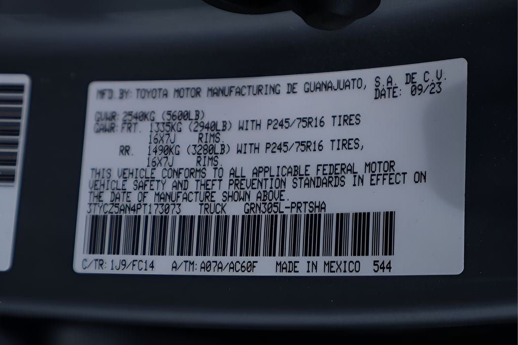 2023 Toyota Tacoma SR5 V6