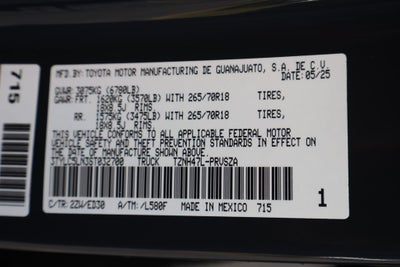 2025 Toyota Tacoma Hybrid TRD Pro