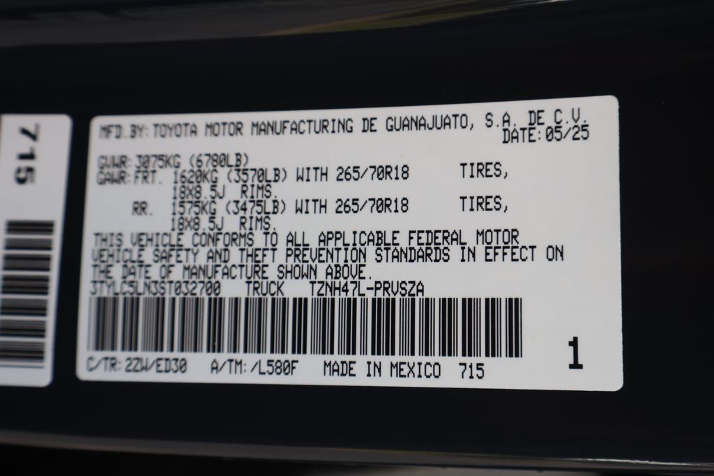 2025 Toyota Tacoma Hybrid TRD Pro