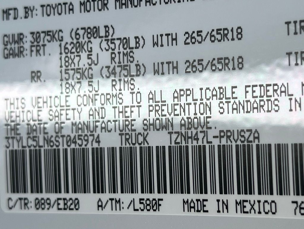 2025 Toyota Tacoma Hybrid Base