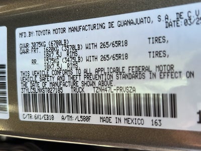 2025 Toyota Tacoma Hybrid Limited
