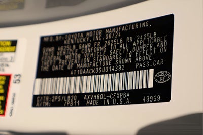 2025 Toyota Camry XSE