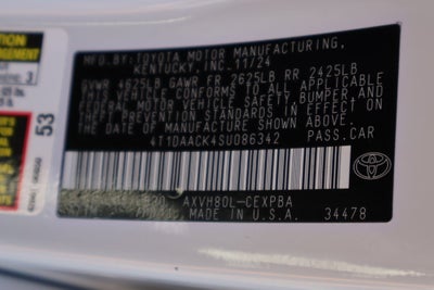2025 Toyota Camry XSE