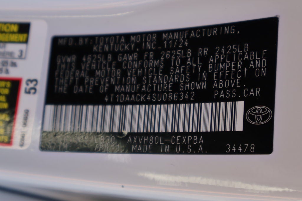 2025 Toyota Camry XSE