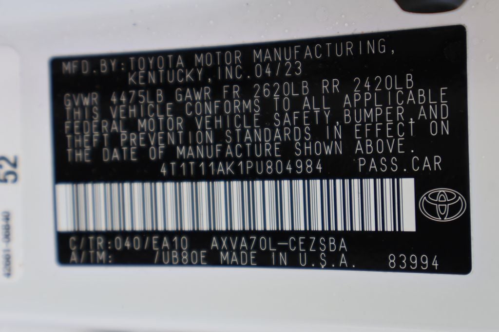 2023 Toyota Camry Base