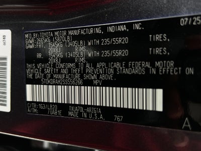 2025 Toyota Highlander Limited