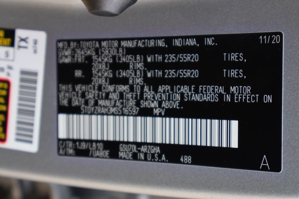 2021 Toyota Highlander Limited