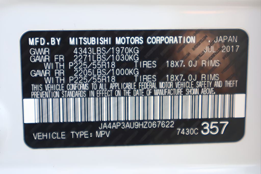 2017 Mitsubishi Outlander Sport 2.0 LE
