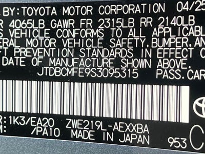 2025 Toyota Corolla Hybrid XLE