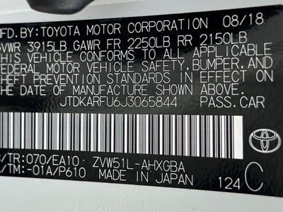 2018 Toyota Prius Four