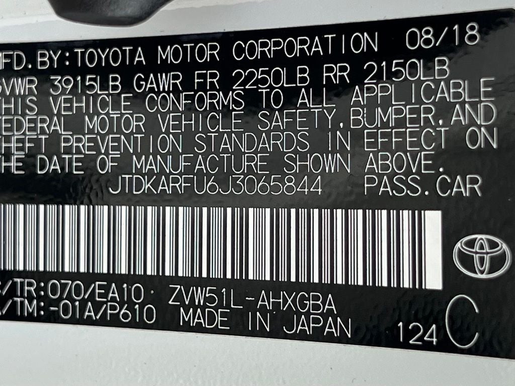 2018 Toyota Prius Four