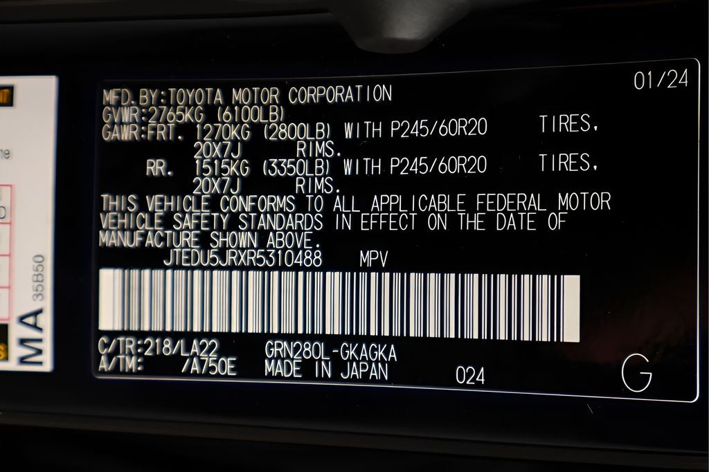 2024 Toyota 4Runner Limited