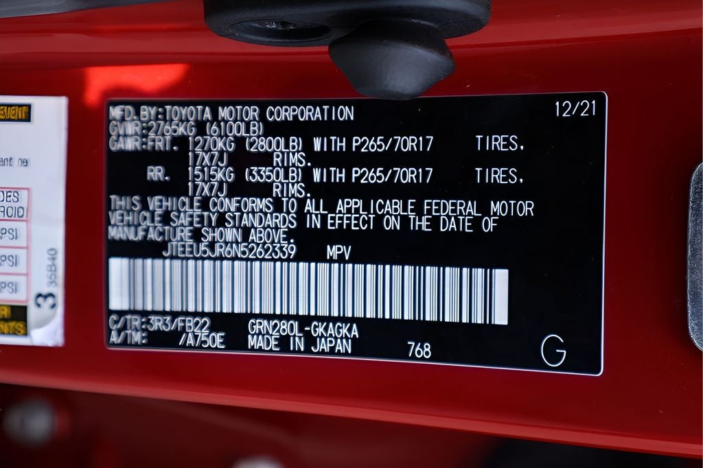 2022 Toyota 4Runner SR5