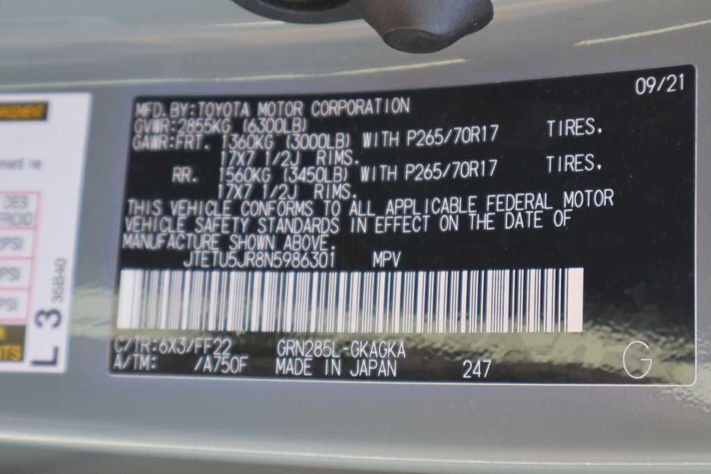 2022 Toyota 4Runner Trail
