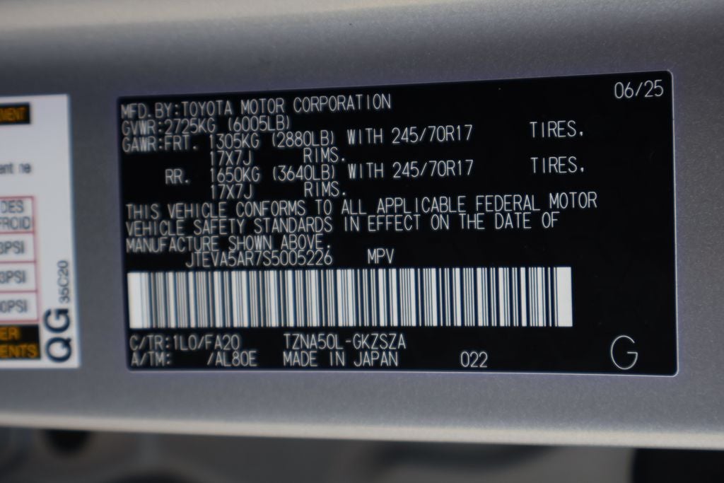 2025 Toyota 4Runner SR5