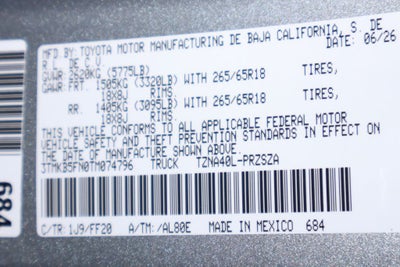2026 Toyota Tacoma SR5