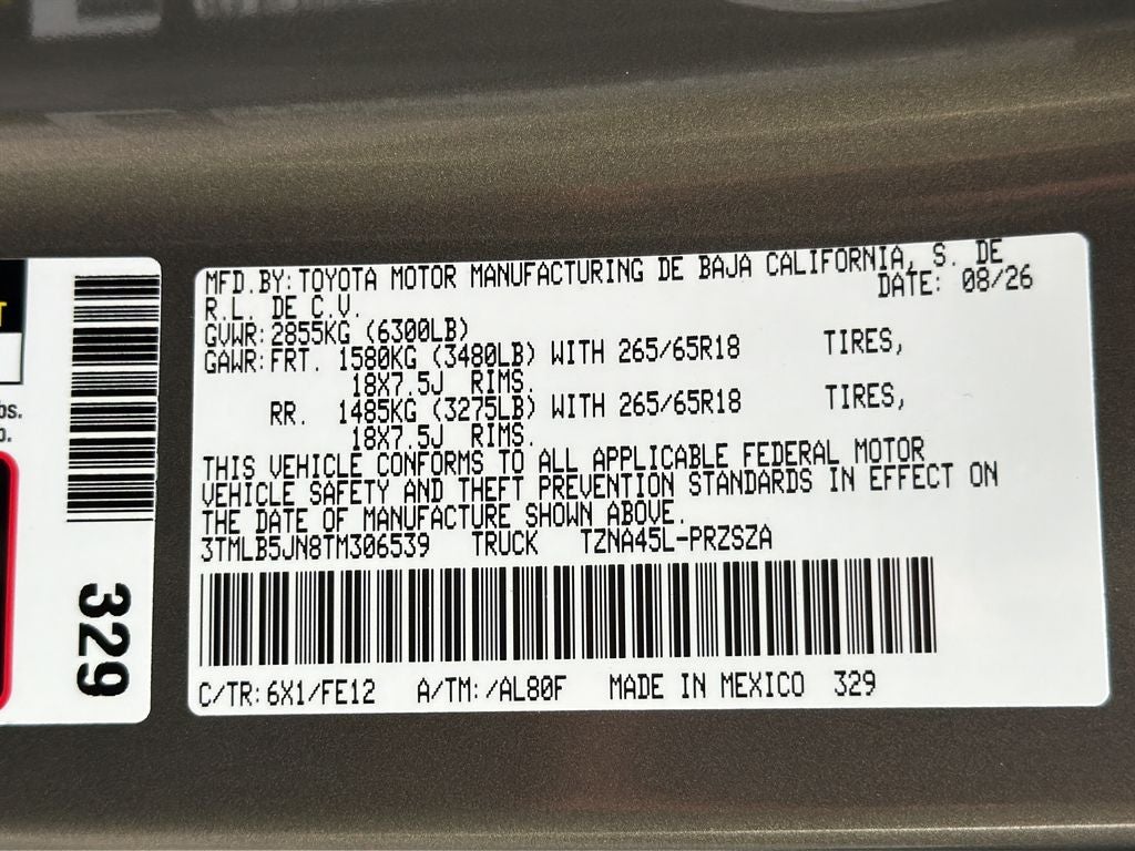 2026 Toyota Tacoma TRD Sport