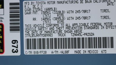2026 Toyota Tacoma SR5