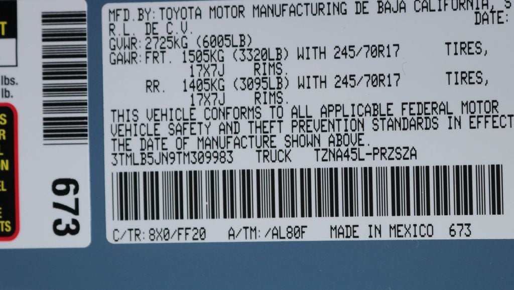 2026 Toyota Tacoma SR5