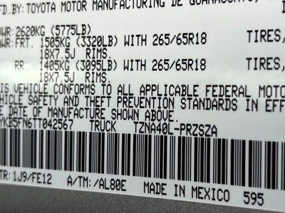 2026 Toyota Tacoma TRD Sport
