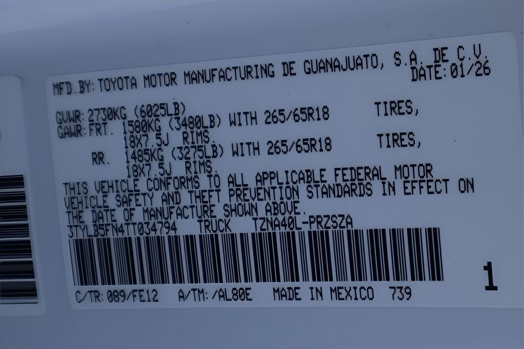 2026 Toyota Tacoma TRD Sport