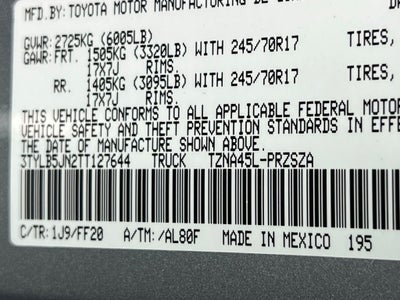 2026 Toyota Tacoma SR5