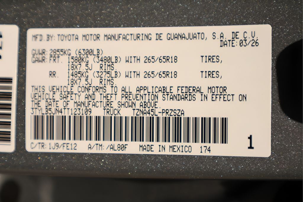 2026 Toyota Tacoma TRD Sport