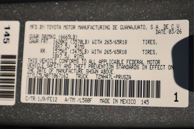 2026 Toyota Tacoma i-FORCE MAX Tacoma TRD Sport
